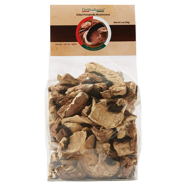 Dried Portabella Mushrooms 2 Ounce